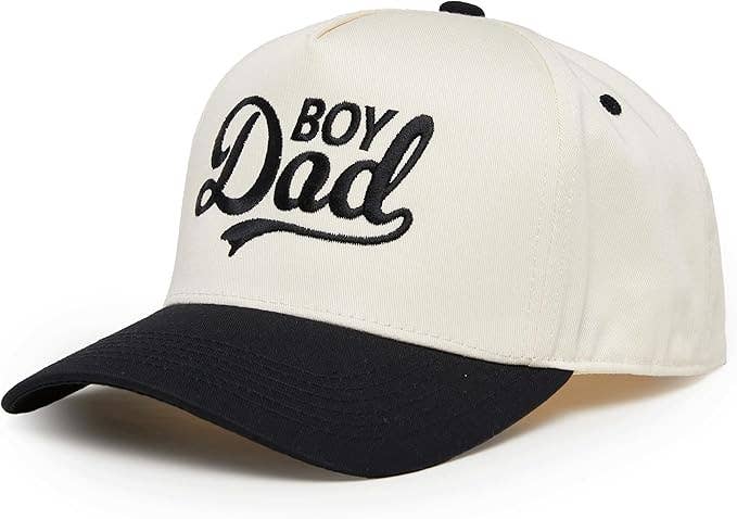 Funky Junque - Two Tone Cap - Boy Dad - Black/Beige