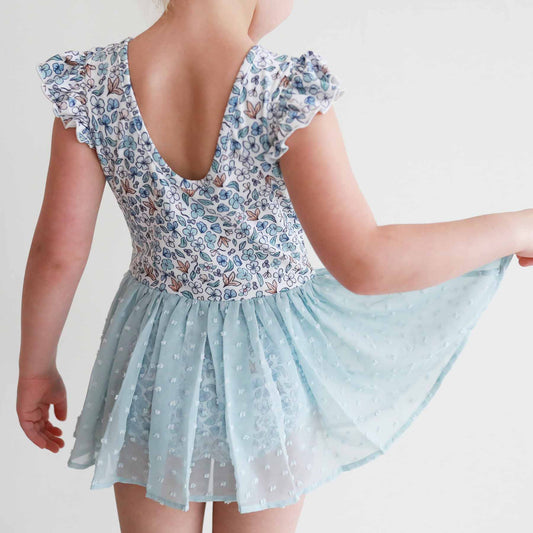 Caden Lane - Swiss Dot Leotard | Ballerina Blossoms