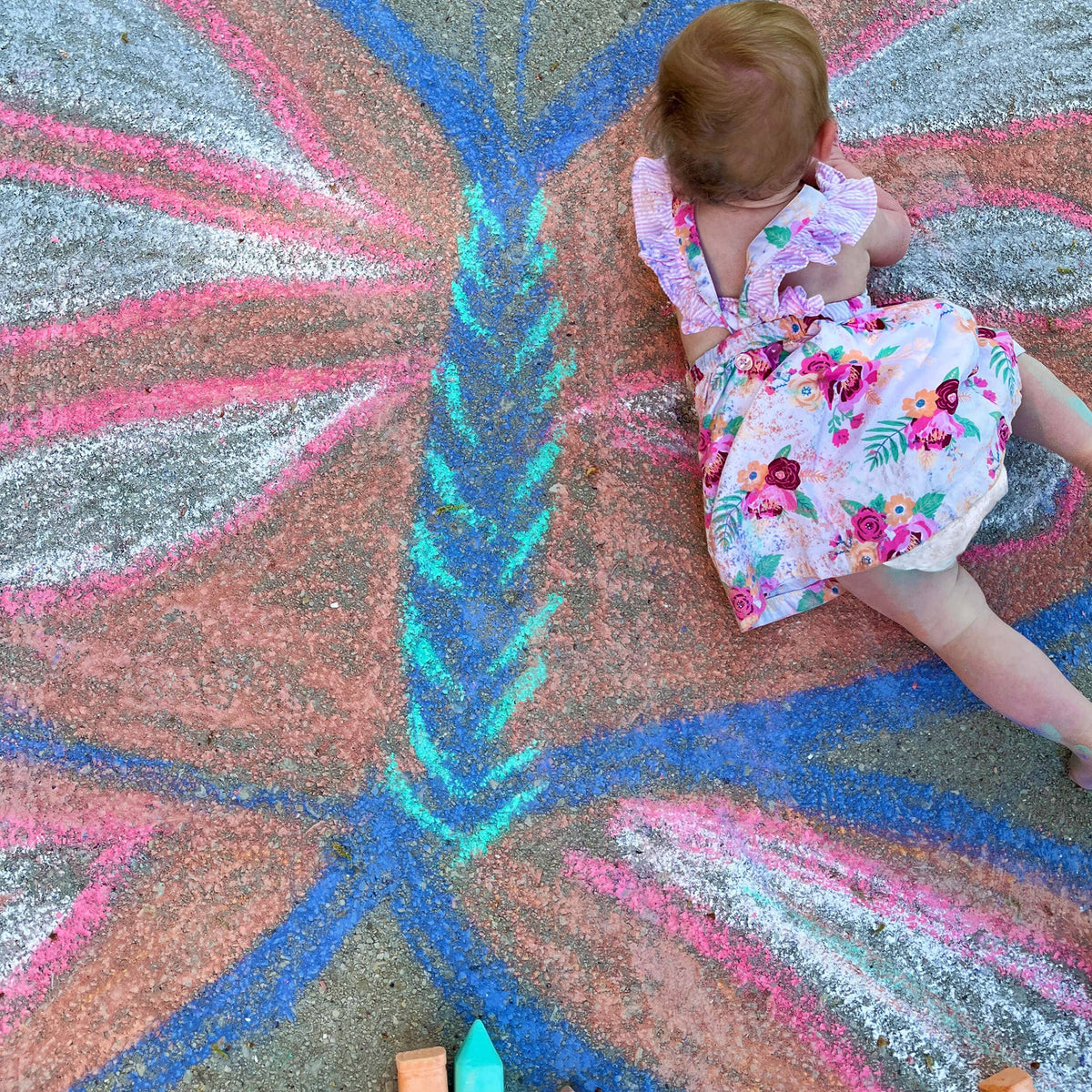 Urban Infant - Kids Chunky Sidewalk Chalk - Non-Toxic - Original