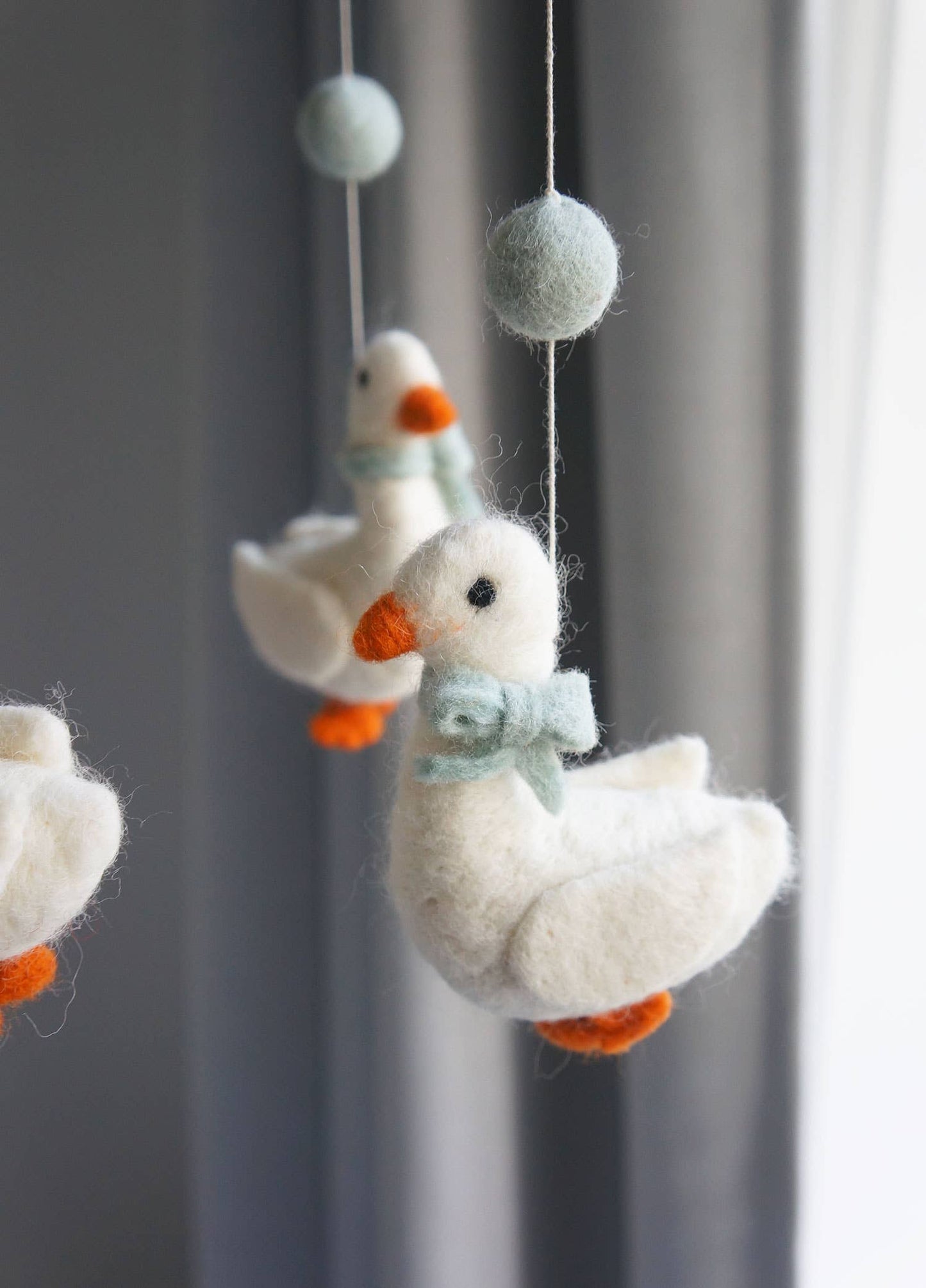 Gamcha - Mobile, Geese, Blue