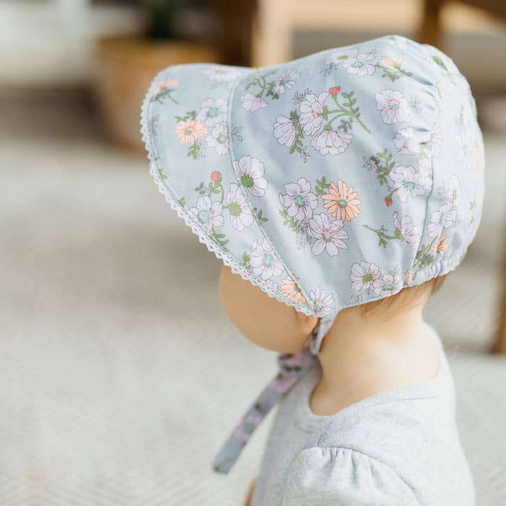 Huggalugs - Daisy Baby Sunbonnet UPF 25+