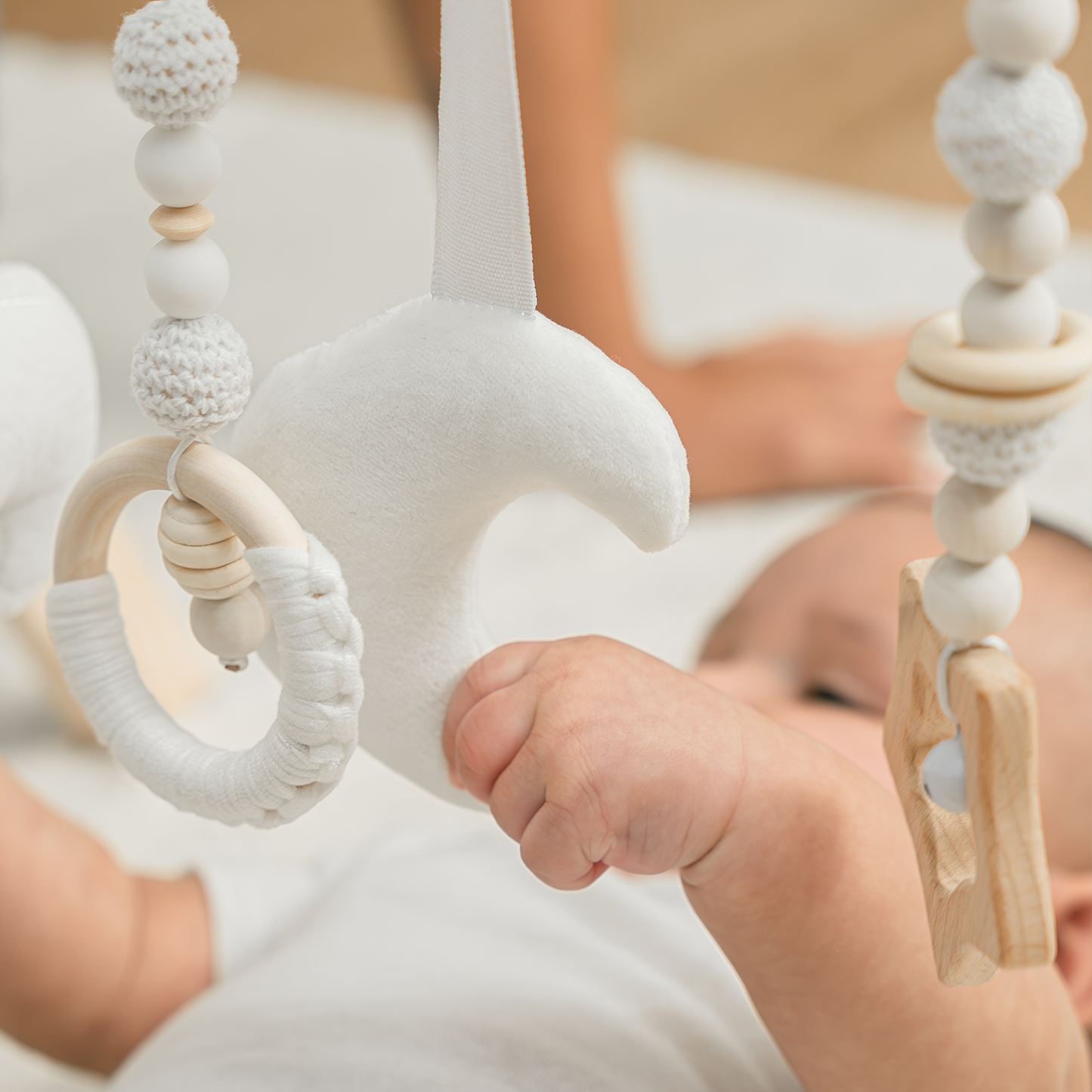 Comfy Cubs - Wooden Baby Play Gym, Baby Activity Gym by Comfy Cubs