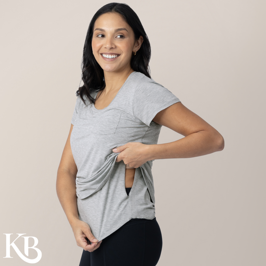 Kindred Bravely - Everyday Nursing & Maternity T-shirt With Pocket