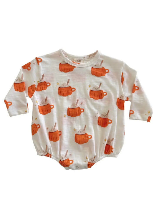 SIIX Collection - Pumpkin Mug / Organic Long Sleeve T-Shirt Bubble