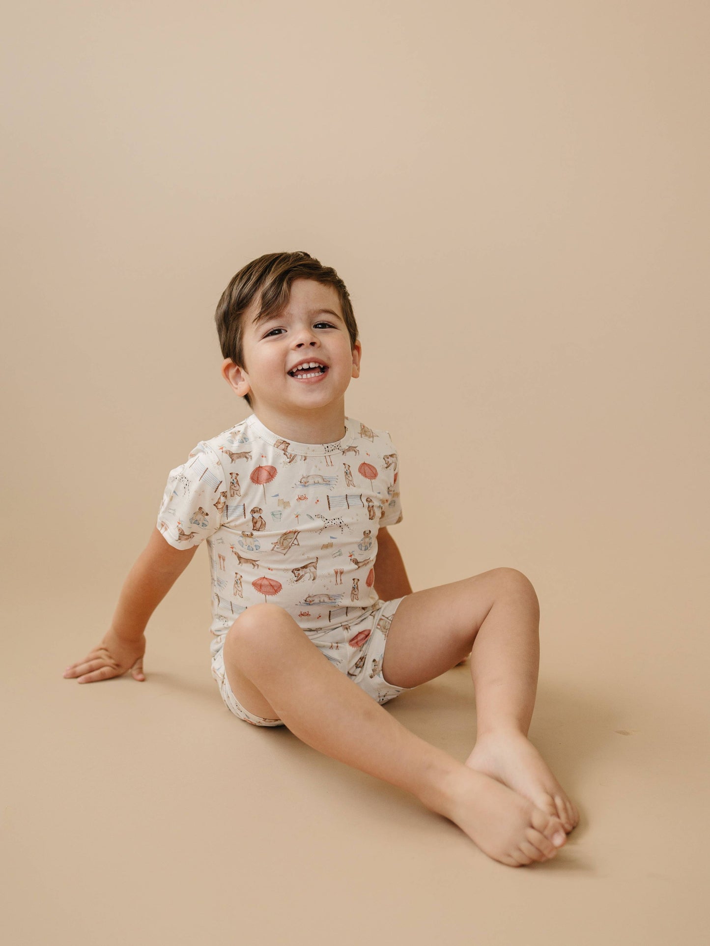 Little Joy Co. - Beach Pawty 2pc Bamboo Pajamas