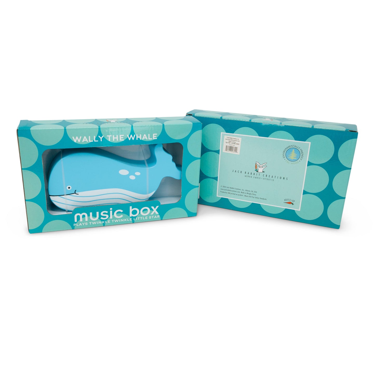 Jack Rabbit Creations - Whale Music Box