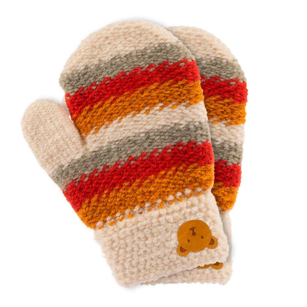 Wear Sierra - Soft Knit Mittens for Babies - Warm Unisex Mitten for Kids