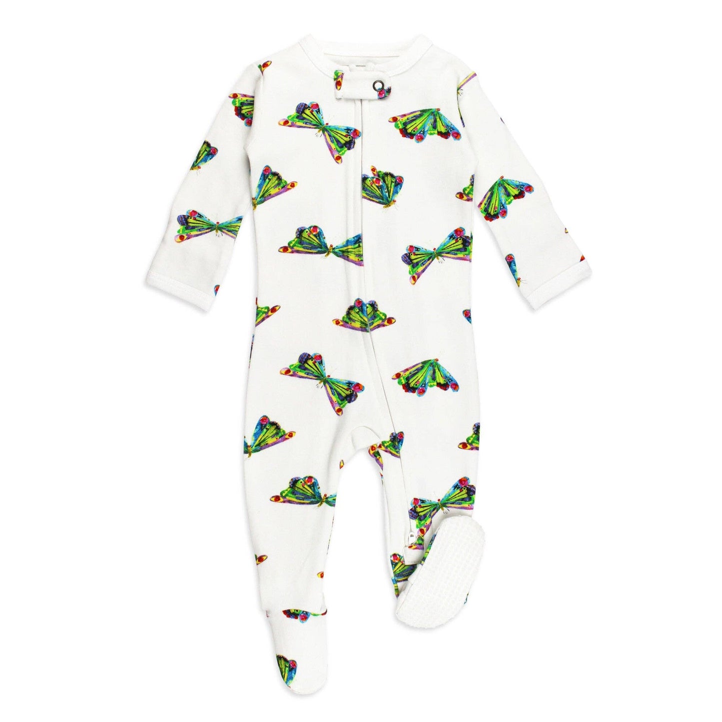 L'ovedbaby - Butterfly | Organic Zipper Footie