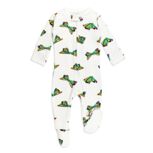 L'ovedbaby - Butterfly | Organic Zipper Footie