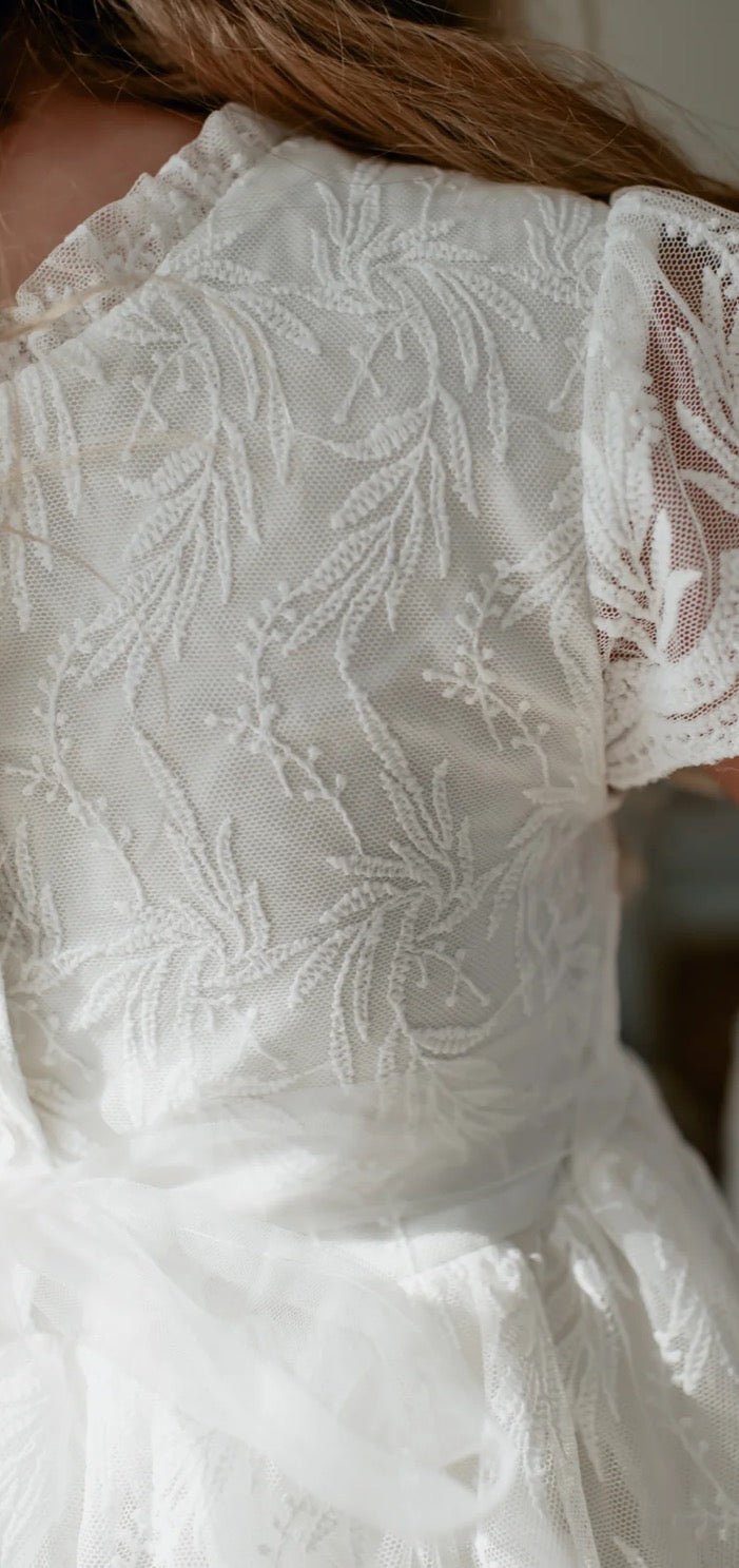 Indie Blue - Tabitha Lace Dress (white) - Citrus Sky Boutique