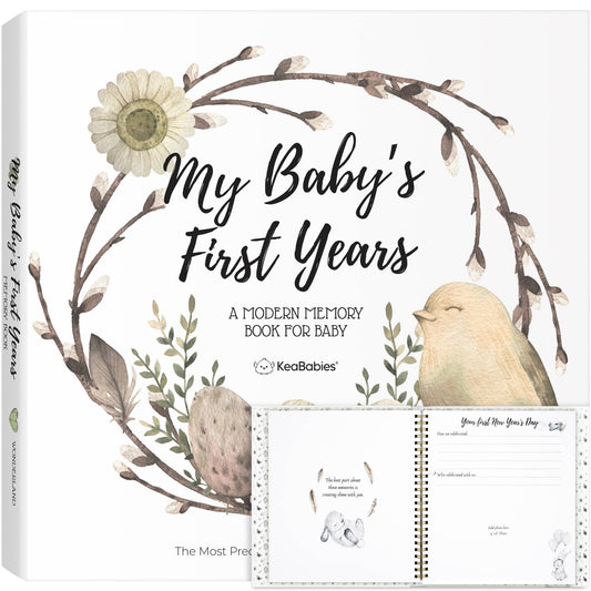 KeaBabies - KeaBabies Baby First Years Memory Book - Citrus Sky Boutique