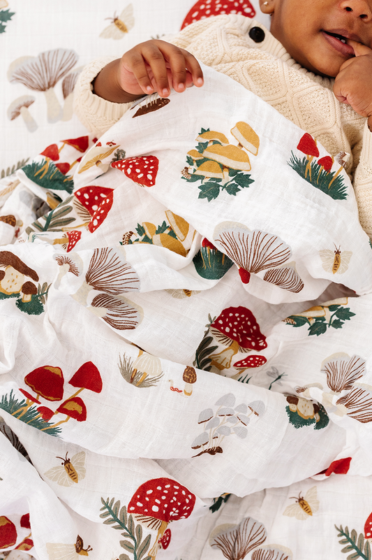 Mushroom Swaddle - online purchase only