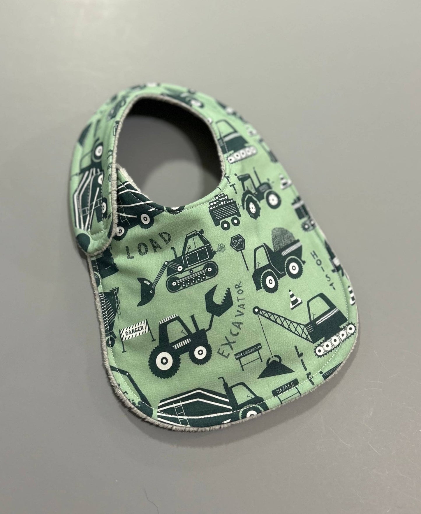 Port & Starbird - Construction Junction bib - Citrus Sky Boutique