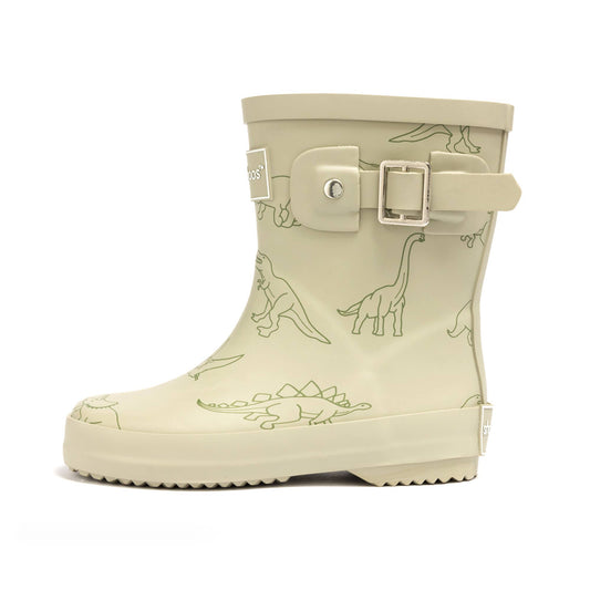 SHOOSHOOS - DINO ROAR - TODDLER KIDS SHOE WATERPROOF RAIN BOOT - Citrus Sky Boutique