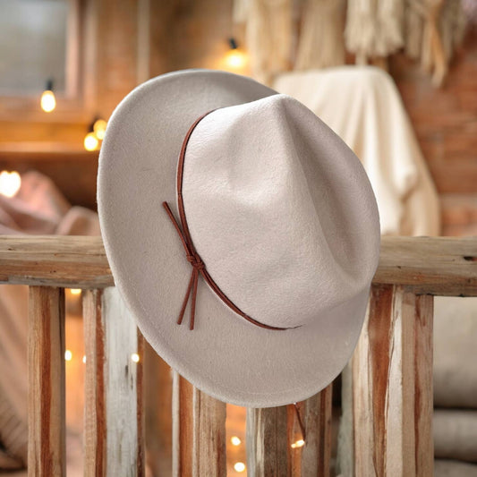 Wild Indigo - Australian Wool Kids Fedora Western Hat - Citrus Sky Boutique