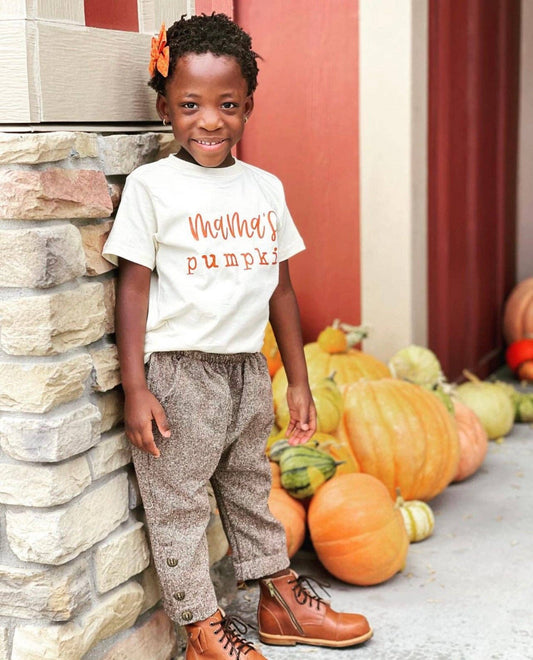 Wildflowers + Cotton - Mama’s Pumpkin | 100% Cotton Baby Bodysuit or Tee - Citrus Sky Boutique