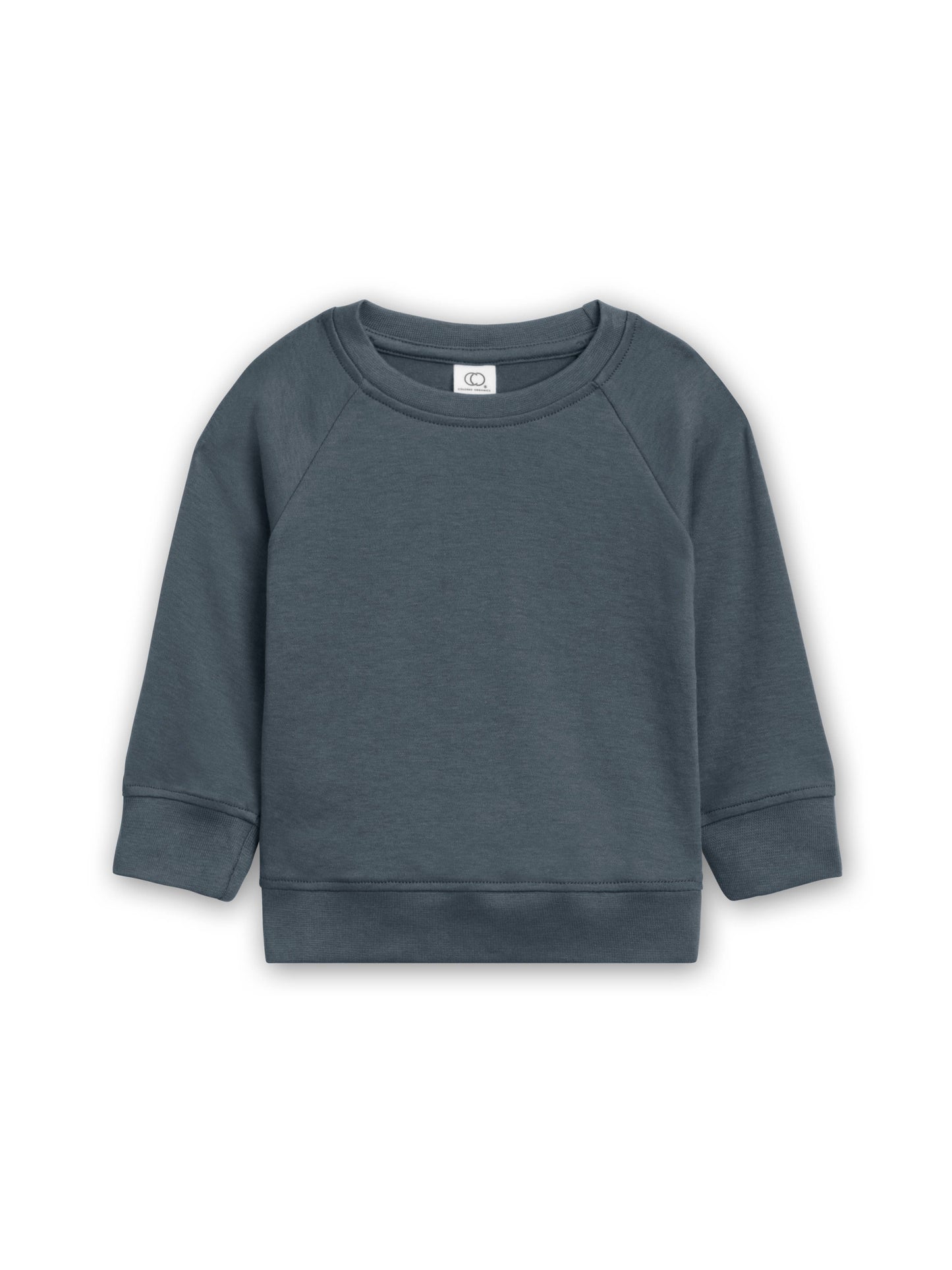 Colored Organics - Organic Baby and Kids Portland Pullover - Harbor