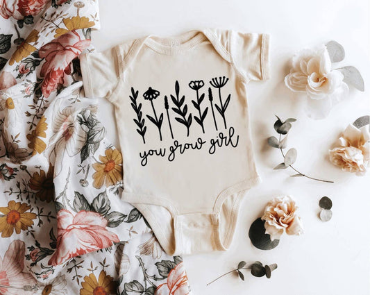 Wildflowers + Cotton - You Grow Girl