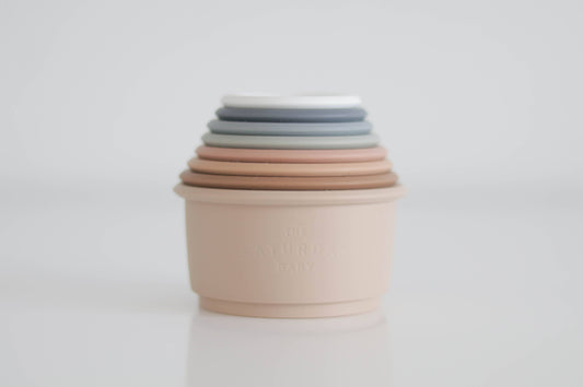 The Saturday Baby - The Saturday Baby Silicone Stacking Cups