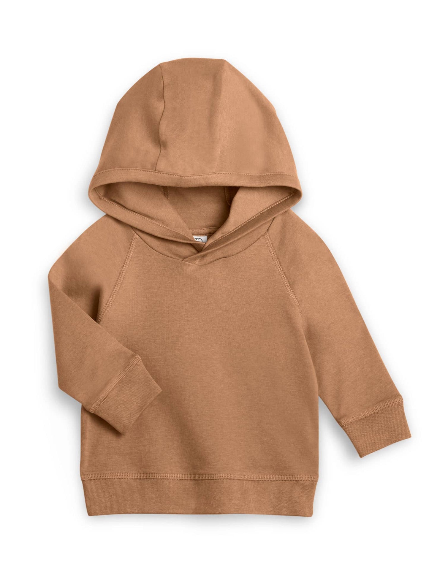 Colored Organics - Organic Baby and Kids Madison Hooded Pullover - Ginger