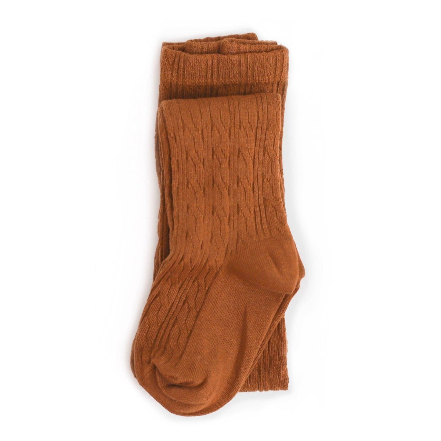 Sugar Almond Cable Knit Tights: 5-6 YEARS